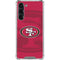 NFL San Francisco 49ers Double Vision Galaxy S23 Plus Clear Case