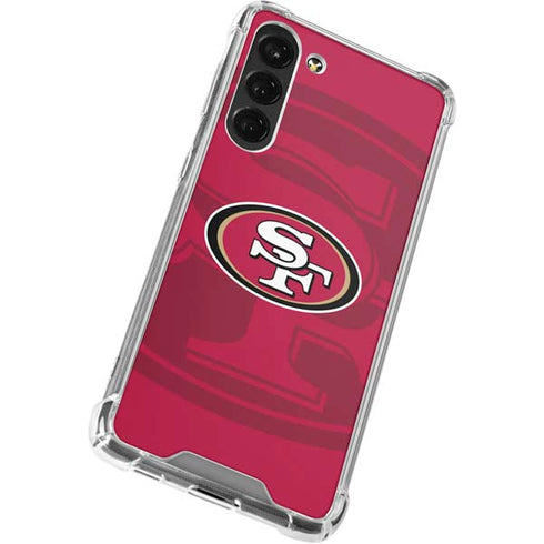 NFL San Francisco 49ers Double Vision Galaxy S23 Plus Clear Case