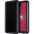 NFL San Francisco 49ers Double Vision Galaxy S23 Waterproof Case