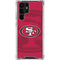 NFL San Francisco 49ers Double Vision Galaxy S24 Ultra Clear Case