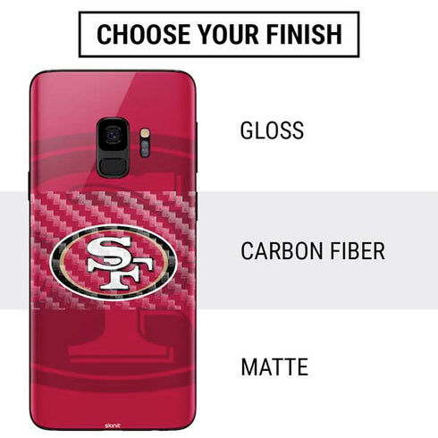 NFL San Francisco 49ers Double Vision Galaxy S9 Skin