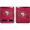 NFL San Francisco 49ers Double Vision Galaxy Z Flip Skin