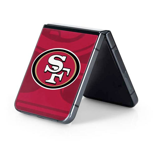 NFL San Francisco 49ers Double Vision Galaxy Z Flip5 5G Skin