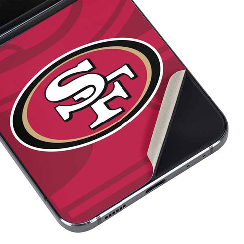 NFL San Francisco 49ers Double Vision Galaxy Z Flip5 5G Skin