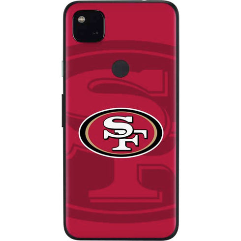 NFL San Francisco 49ers Double Vision Google Pixel 4a Skin