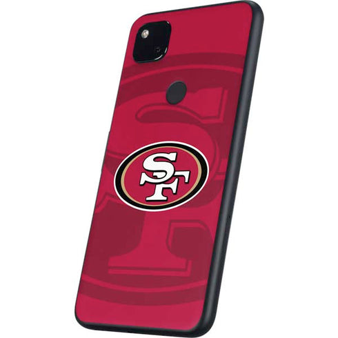 NFL San Francisco 49ers Double Vision Google Pixel 4a Skin