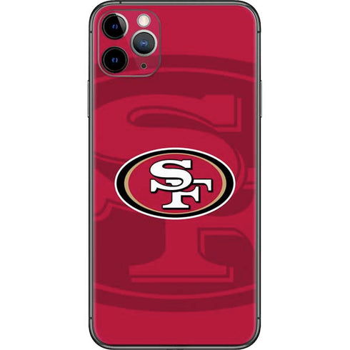 NFL San Francisco 49ers Double Vision iPhone 11 Pro Max Skin