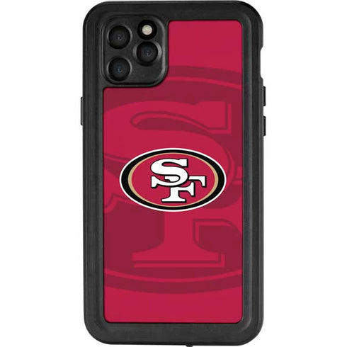 NFL San Francisco 49ers Double Vision iPhone 11 Pro Max Waterproof Case