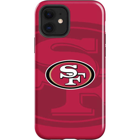 NFL San Francisco 49ers Double Vision iPhone 12 Impact Case