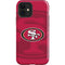 NFL San Francisco 49ers Double Vision iPhone 12 Impact Case