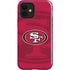 NFL San Francisco 49ers Double Vision iPhone 12 Impact Case