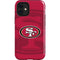 NFL San Francisco 49ers Double Vision iPhone 12 Mini Impact Case