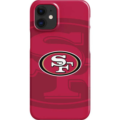 NFL San Francisco 49ers Double Vision iPhone 12 Mini Lite Case