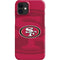 NFL San Francisco 49ers Double Vision iPhone 12 Mini Lite Case