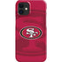 NFL San Francisco 49ers Double Vision iPhone 12 Mini Lite Case