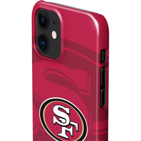 NFL San Francisco 49ers Double Vision iPhone 12 Mini Lite Case
