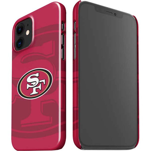 NFL San Francisco 49ers Double Vision iPhone 12 Mini Lite Case