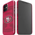 NFL San Francisco 49ers Double Vision iPhone 12 Mini Lite Case