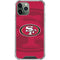 NFL San Francisco 49ers Double Vision iPhone 12 Pro Clear Case