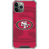NFL San Francisco 49ers Double Vision iPhone 12 Pro Clear Case