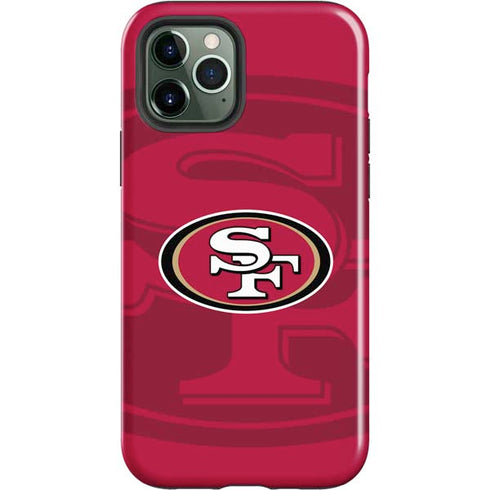 NFL San Francisco 49ers Double Vision iPhone 12 Pro Impact Case