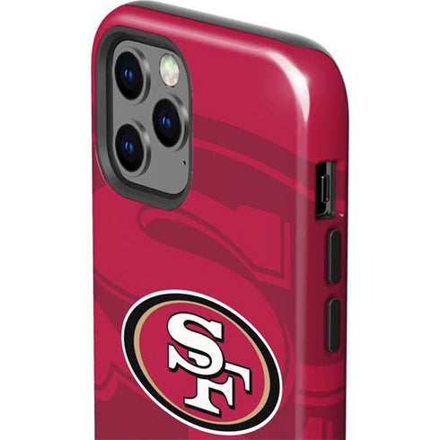 NFL San Francisco 49ers Double Vision iPhone 12 Pro Impact Case