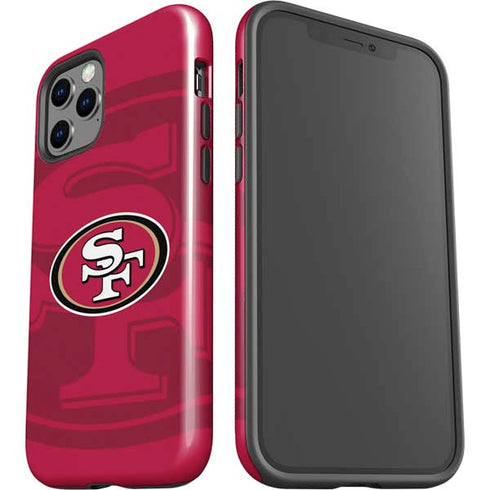 NFL San Francisco 49ers Double Vision iPhone 12 Pro Impact Case