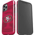 NFL San Francisco 49ers Double Vision iPhone 12 Pro Impact Case