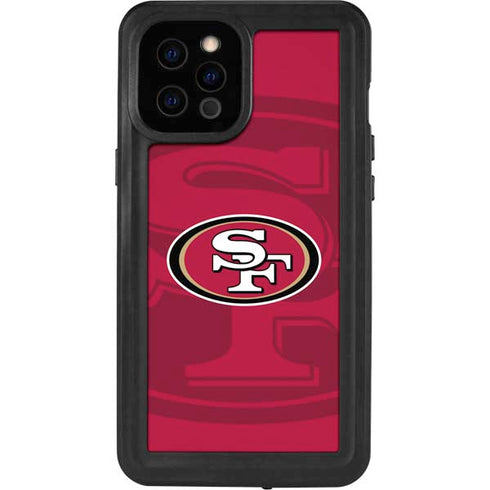 NFL San Francisco 49ers Double Vision iPhone 12 Pro Max Waterproof Case