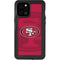 NFL San Francisco 49ers Double Vision iPhone 12 Pro Max Waterproof Case