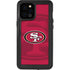 NFL San Francisco 49ers Double Vision iPhone 12 Pro Max Waterproof Case