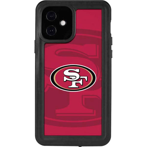 NFL San Francisco 49ers Double Vision iPhone 12 Waterproof Case