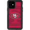 NFL San Francisco 49ers Double Vision iPhone 12 Waterproof Case