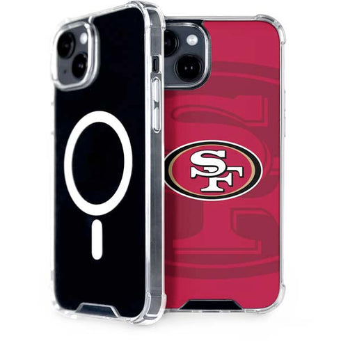 NFL San Francisco 49ers Double Vision iPhone 13 MagSafe Case