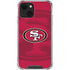 NFL San Francisco 49ers Double Vision iPhone 13 Mini Clear Case