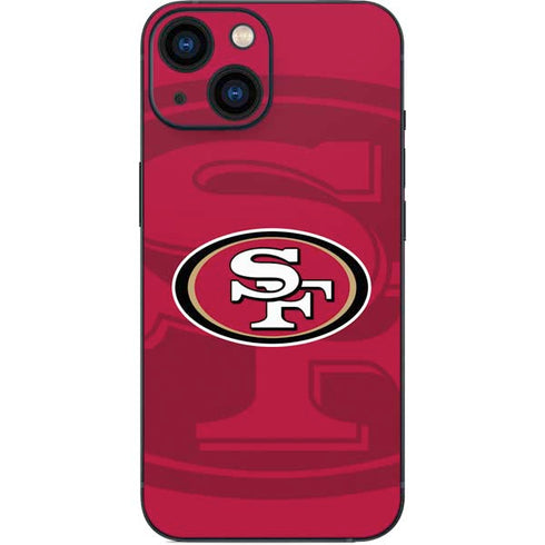 NFL San Francisco 49ers Double Vision iPhone 13 Mini Skin