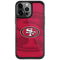 NFL San Francisco 49ers Double Vision iPhone 13 Pro Cargo Case