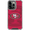 NFL San Francisco 49ers Double Vision iPhone 13 Pro Clear Case