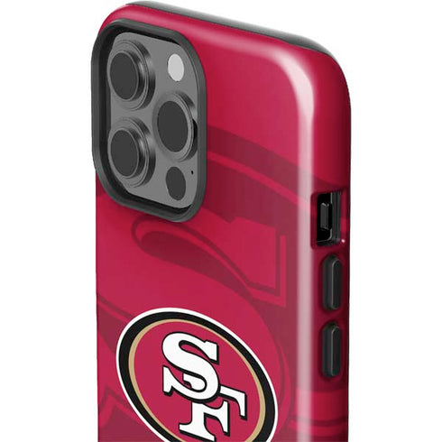 NFL San Francisco 49ers Double Vision iPhone 13 Pro Max Impact Case