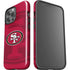 NFL San Francisco 49ers Double Vision iPhone 13 Pro Max Impact Case