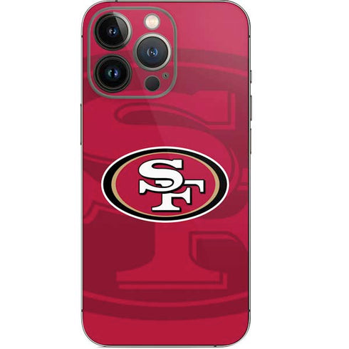 NFL San Francisco 49ers Double Vision iPhone 13 Pro Skin