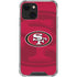 NFL San Francisco 49ers Double Vision iPhone 14 Clear Case