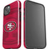 NFL San Francisco 49ers Double Vision iPhone 15 Plus Impact Case