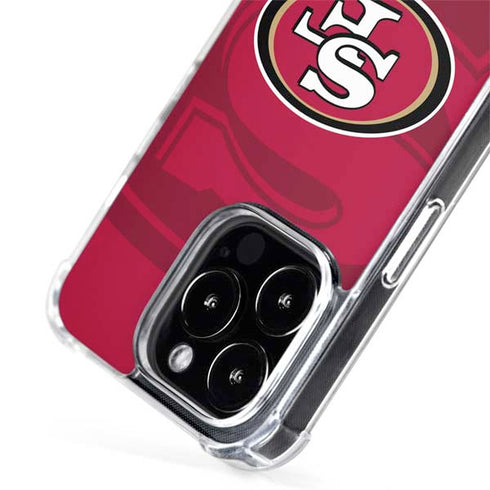 NFL San Francisco 49ers Double Vision iPhone 15 Pro Max MagSafe Case
