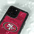 NFL San Francisco 49ers Double Vision iPhone 14 Pro Max Waterproof Case