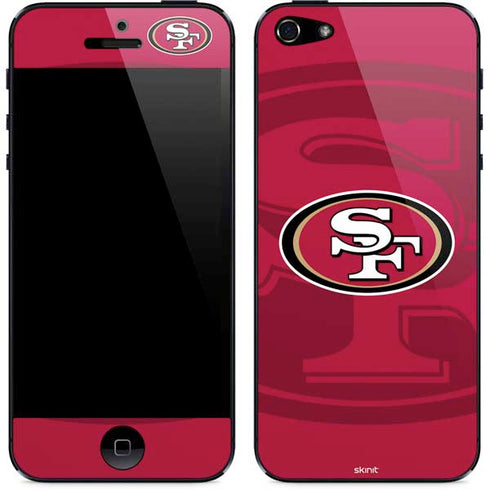 NFL San Francisco 49ers Double Vision iPhone 5/5s/5SE Skin