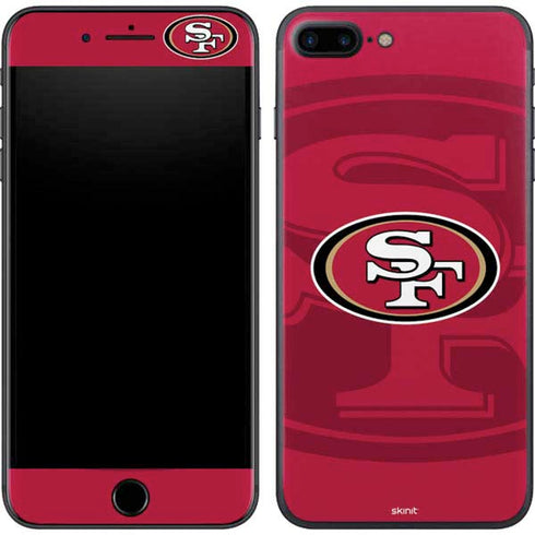 NFL San Francisco 49ers Double Vision iPhone 8 Plus Skin