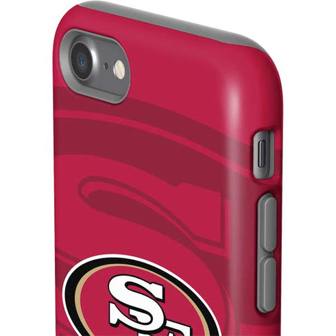 NFL San Francisco 49ers Double Vision iPhone SE (2nd & 3rd Gen) Pro Case