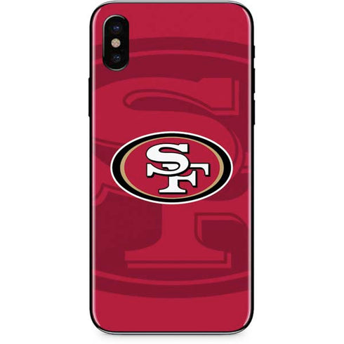 NFL San Francisco 49ers Double Vision iPhone X Skin