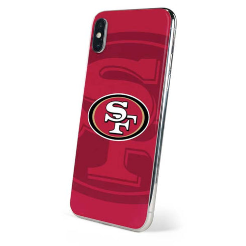 NFL San Francisco 49ers Double Vision iPhone XS Max Skin